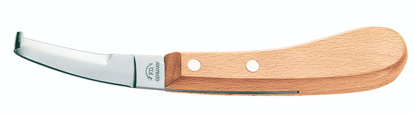 Hufmesser beidseitig-lang-breit, Klinge 78 x 13 mm