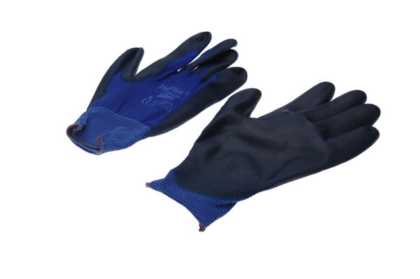 Handschuh Nylon HyFlex® schwarz/blau